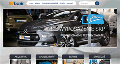 Desktop Screenshot of haik.pl